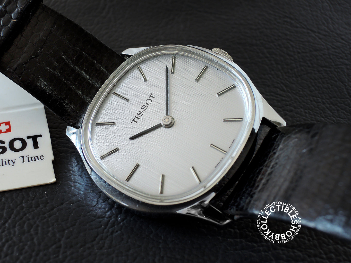 Swiss Tissot Vintage Chromium Plated Wristwatch New Old Stock
