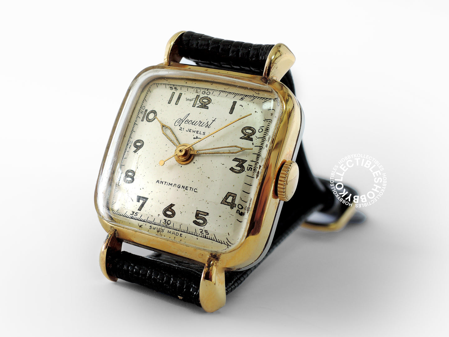 Lot(C) of 2 Vintage Wrist Watch Accurist & Mudu NEED SERVICE