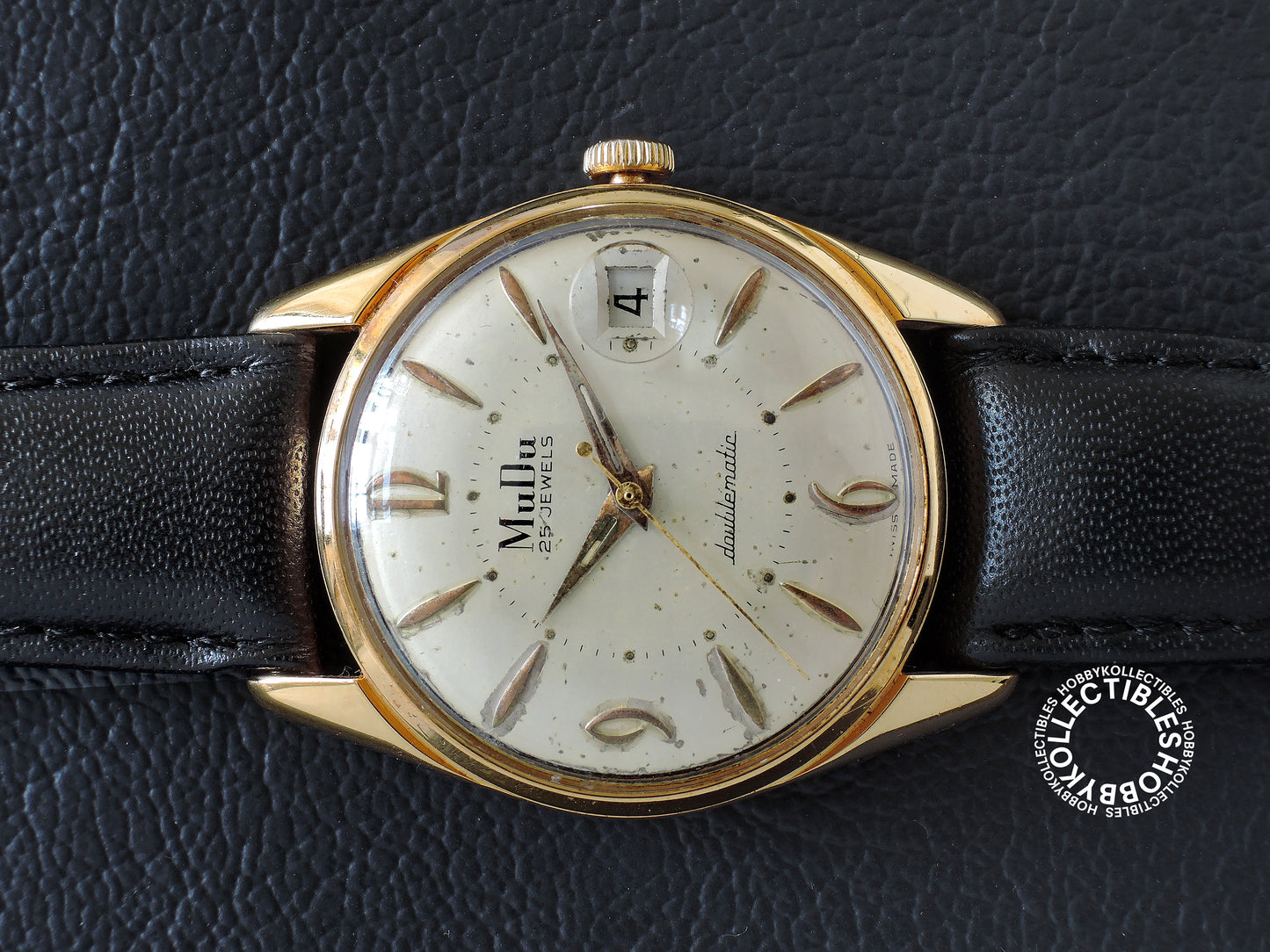 Lot(C) of 2 Vintage Wrist Watch Accurist & Mudu NEED SERVICE