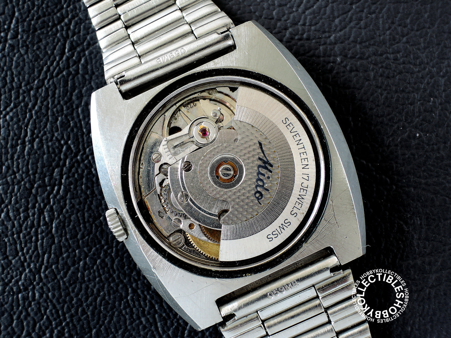 Mido Vintage Multi Star Automatic Day Date Wristwatch Stainless Steel NEED SERVICE