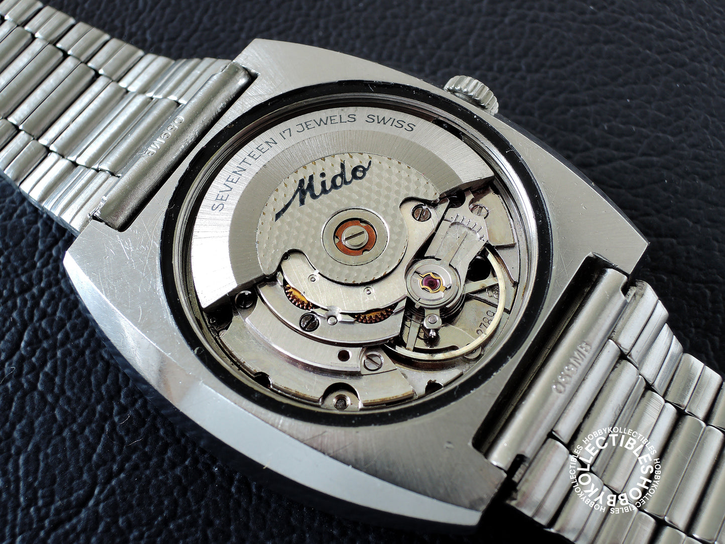Mido Vintage Multi Star Automatic Day Date Wristwatch Stainless Steel NEED SERVICE