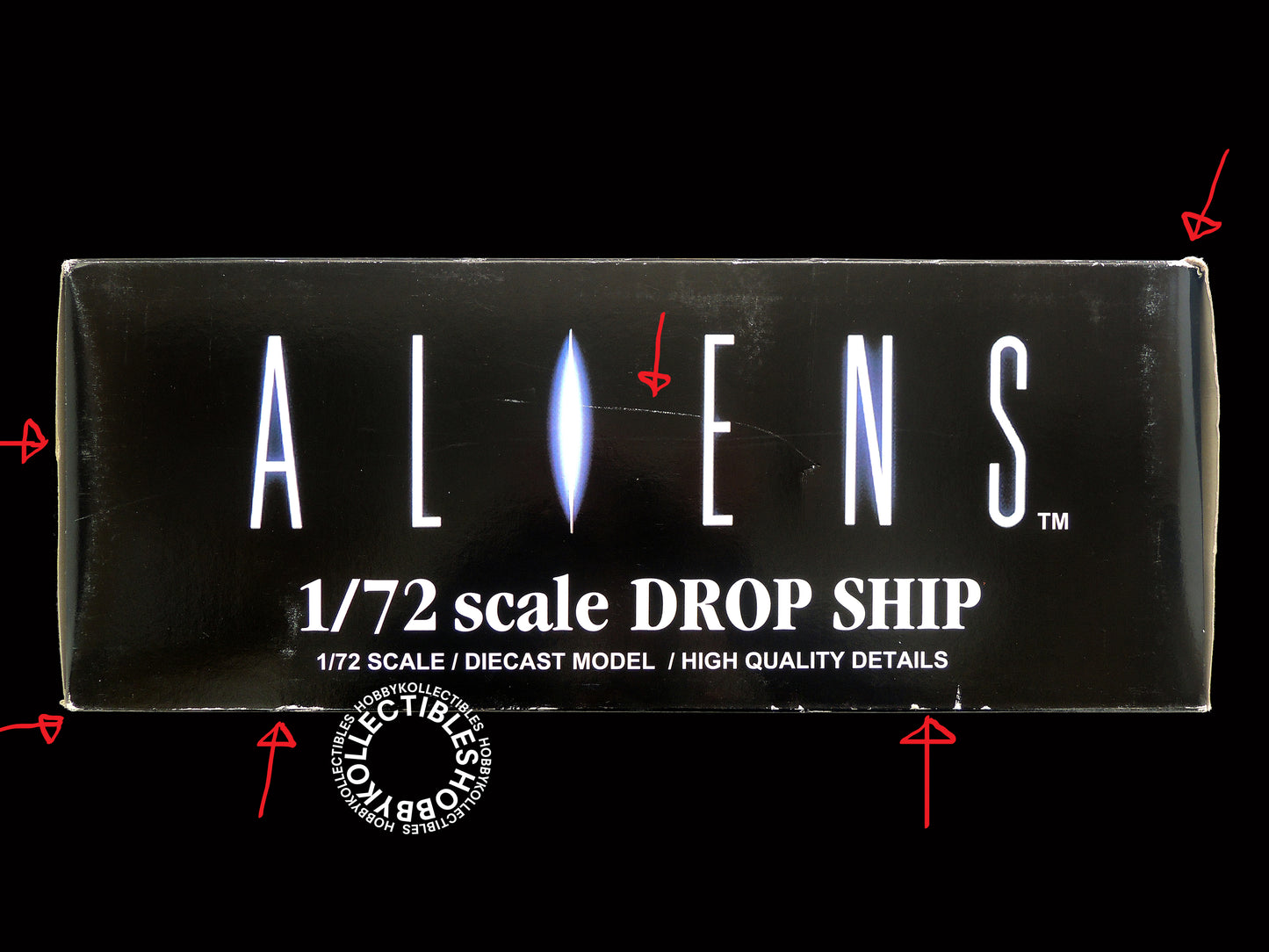 Aoshima 1/72 Chogokin Diecast Alien Dropship 02 Limited Edition